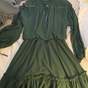 Dark Green GB Dress